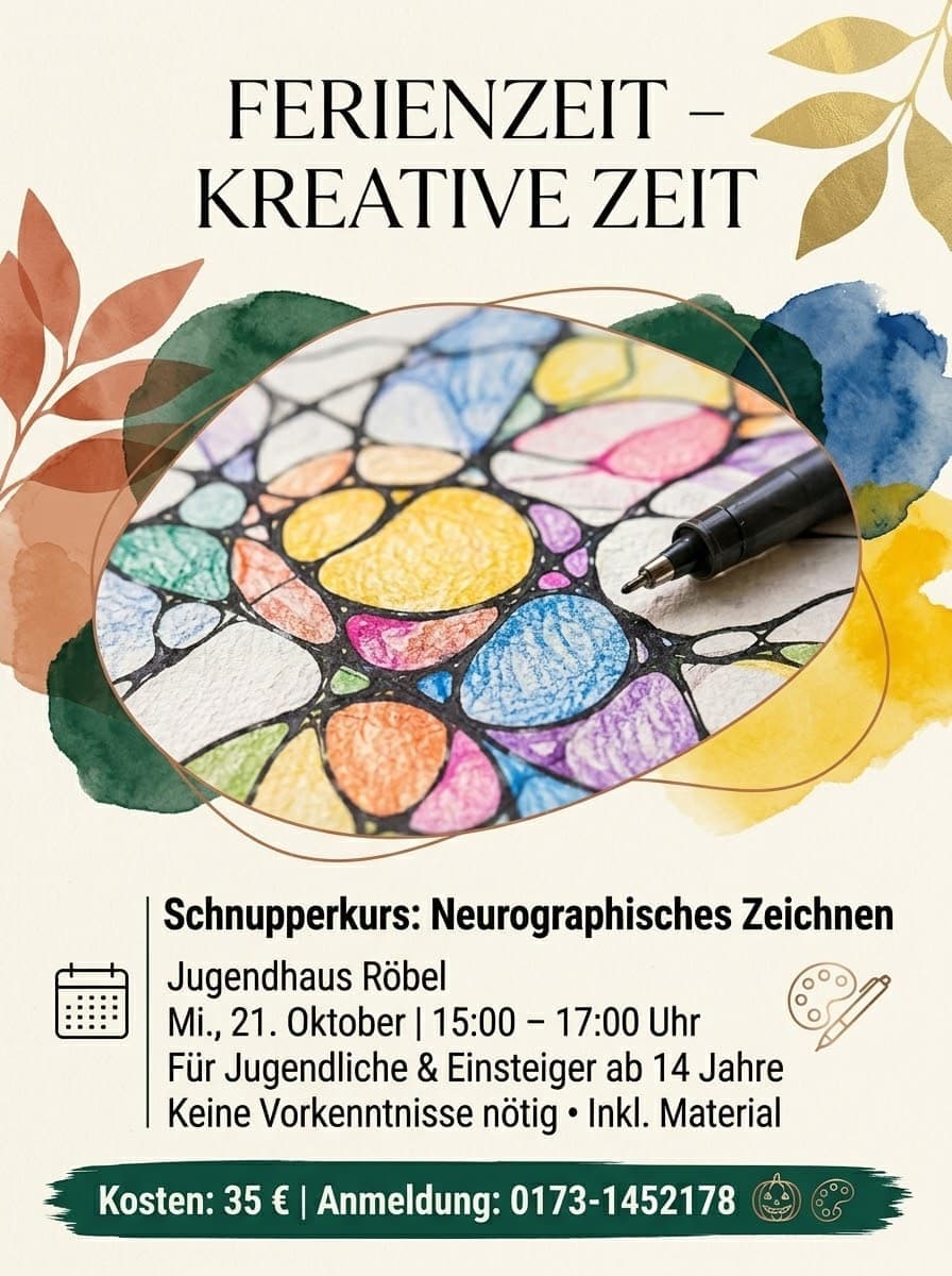 Ferienzeit 🍂 kreative Zeit