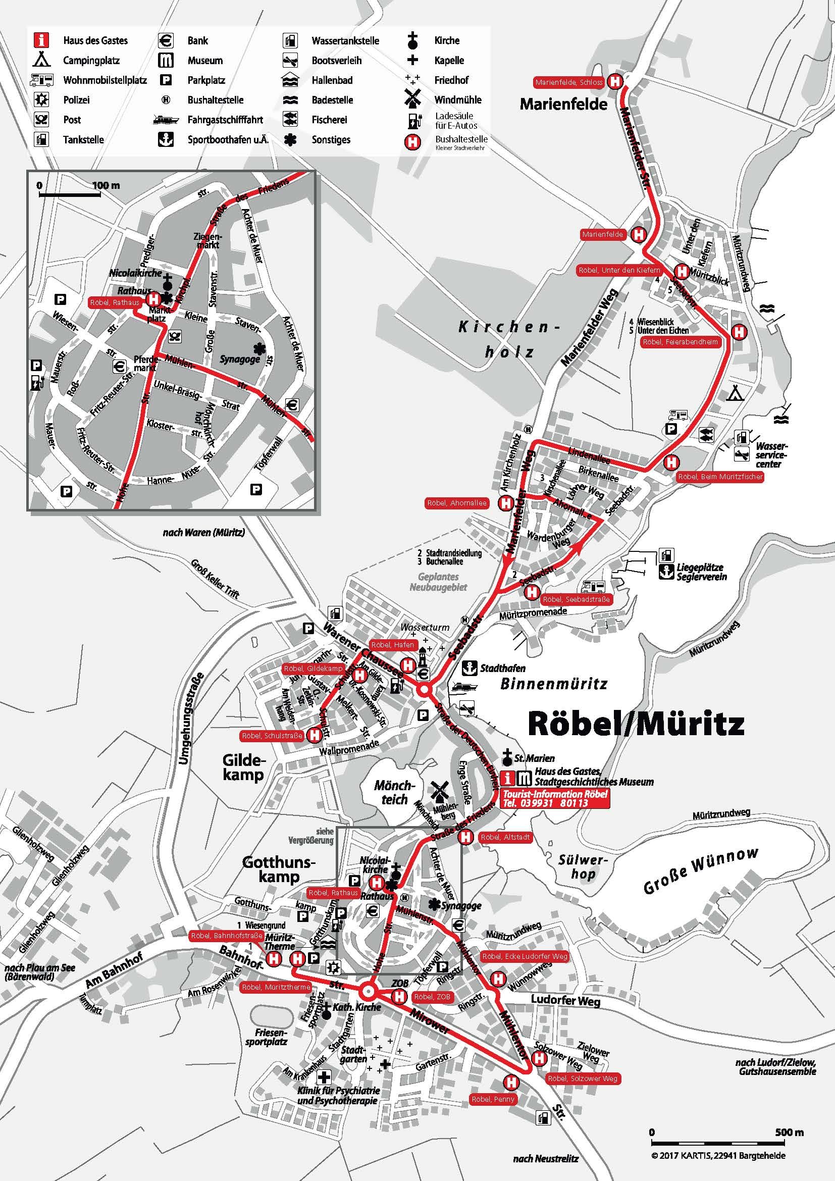 Röbel's "Kleiner Stadtverkehr"